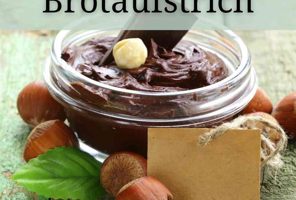 Gesunder veganer Schoko Brotaufstrich