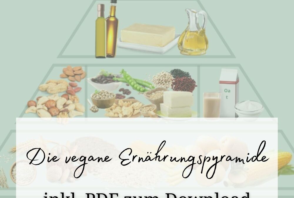 Die vegane Ernährungspyramide