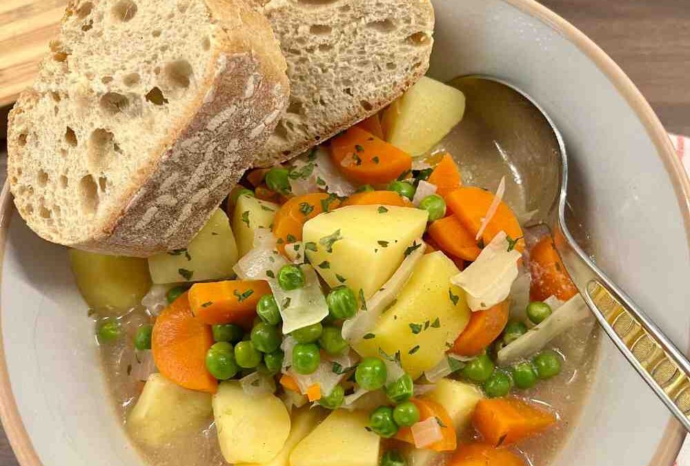 Kartoffeleintopf mit Weißwein