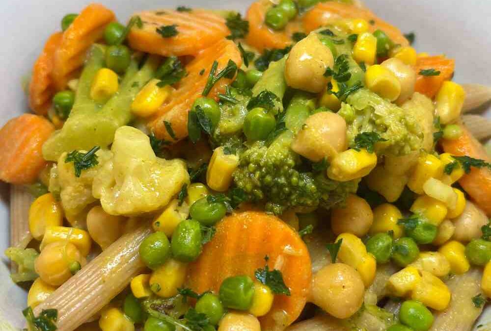 Schnelles Thai Curry mit Nudeln